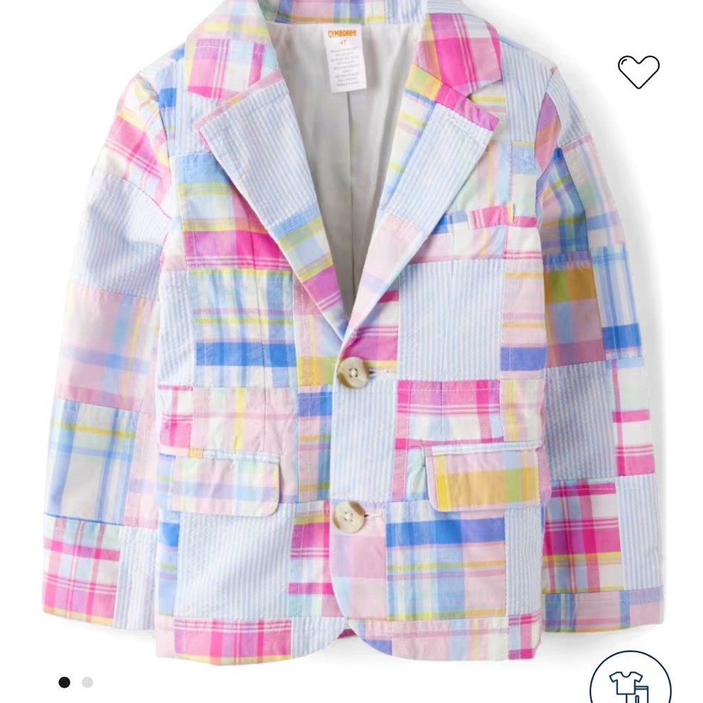 Boys shorts and blazer set
